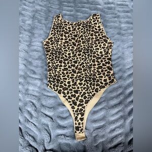 Kids Leopard Print Bodysuit